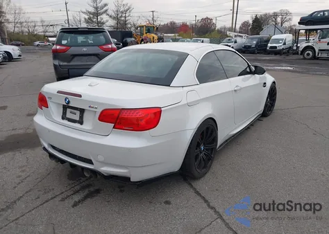 2011 BMW M3 z USA, uszkodzony, nr VIN WBSDX9C56BE584878